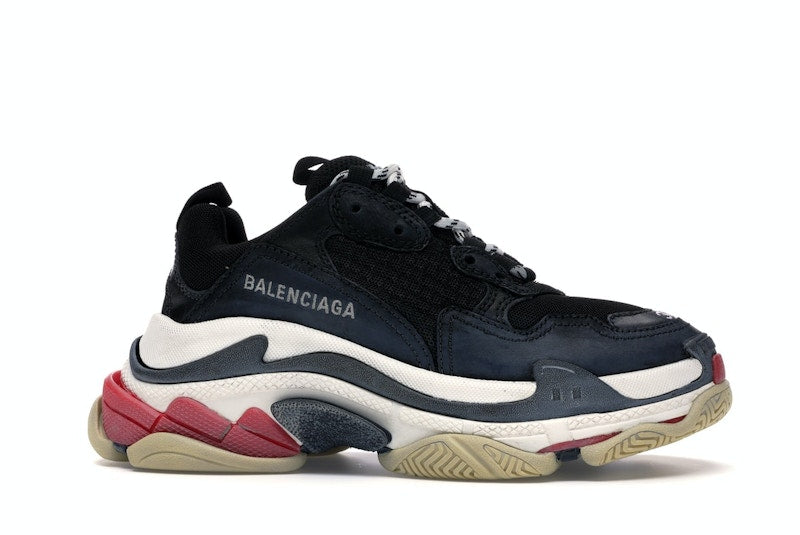 Balenciaga Triple S Black White Red (2018 Reissue)