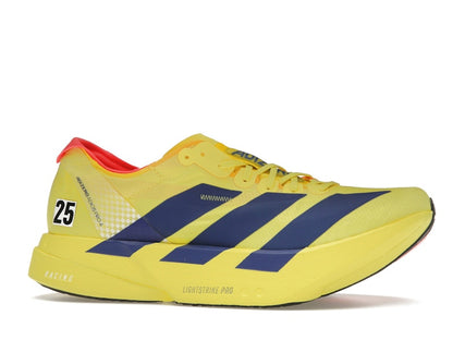 adidas Adizero Adios Pro 4 Yellow Navy