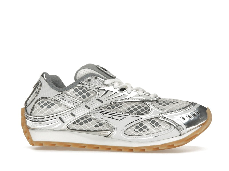 Bottega Veneta Orbit Silver White (Women's)