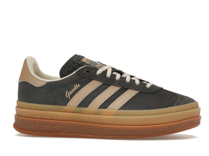 adidas Gazelle Bold Grey Magic Beige Gum (Women's)
