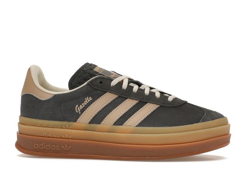 adidas Gazelle Bold Grey Magic Beige Gum (Women's)