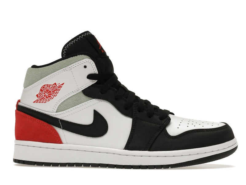 Jordan 1 Mid SE Red Black Toe