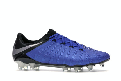 Nike Hypervenom Phantom 3 Elite Flyknit FG Racer Blue
