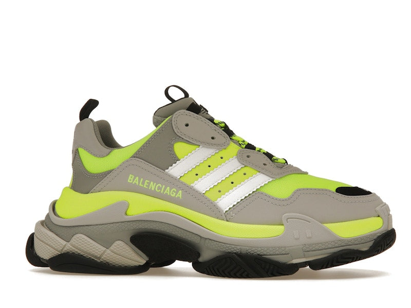 Balenciaga x adidas Triple S Fluo Yellow