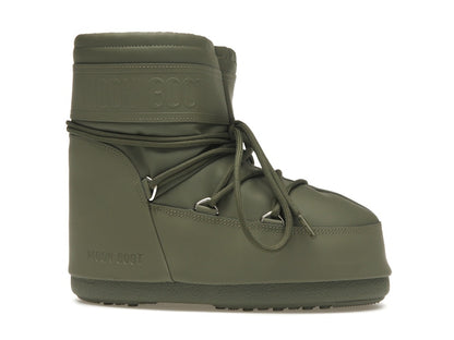 Moon Boot Icon Rubber Low Boot Khaki