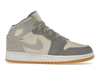 Jordan 1 Mid SE Coconut Milk Particle Grey (GS)