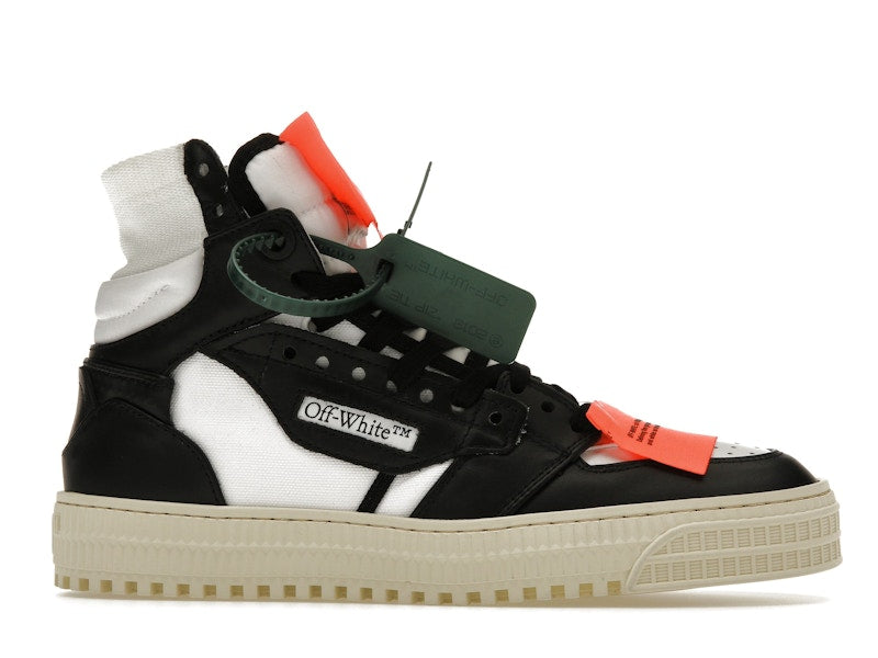 OFF-WHITE Off Court 3.0 Leather Canvas Black White
