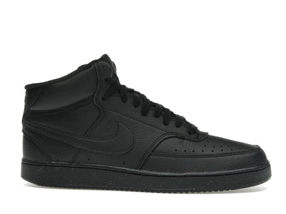 Nike Court Vision Mid Next Nature Triple Black