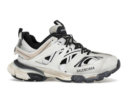 Balenciaga Track Worn Out In White Black