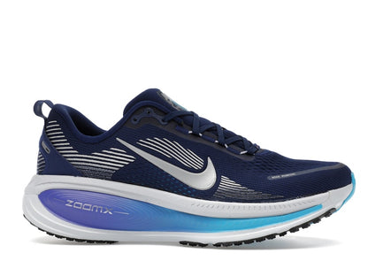 Nike Vomero 18 Blue Void Blue Lightning Bright Crimson Metallic Silver