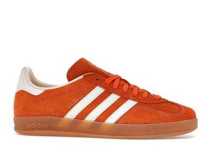 adidas Gazelle Indoor Orange Off White Gold Metallic