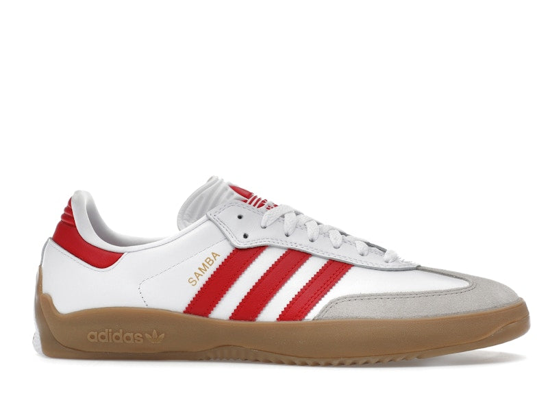 adidas Puig Samba Cloud White Better Scarlet Gum