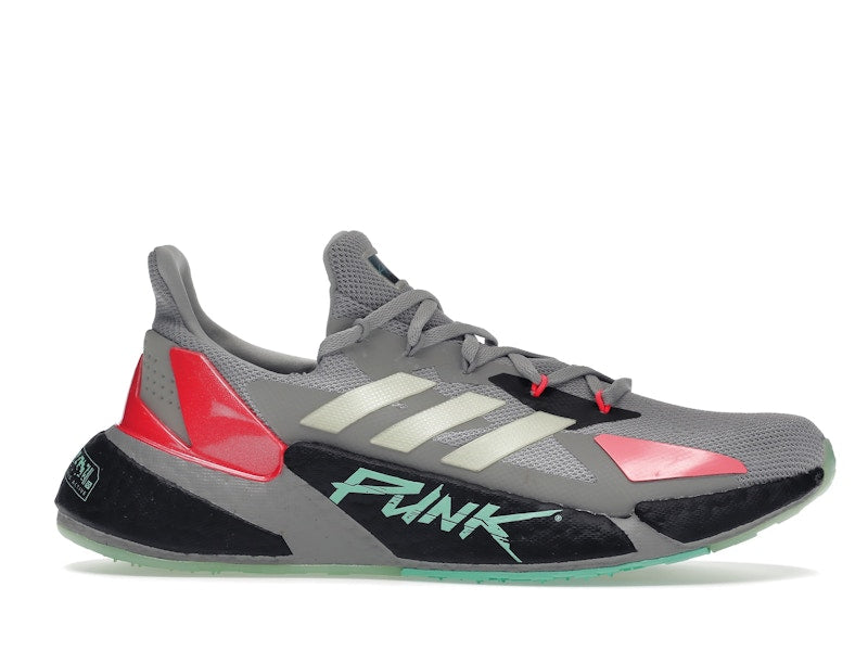 adidas X9000L4 Cyberpunk 2077 Grey Yellow Zest Pink