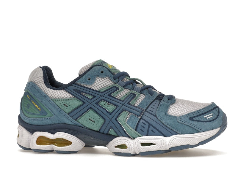 ASICS Gel-Nimbus 9 Grey Floss Blue Green