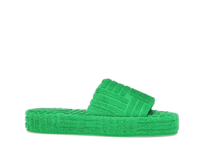 Bottega Veneta Resort Sponge Slide Grass (Womens)