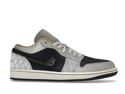 Jordan 1 Low Beaded Swoosh