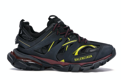 Balenciaga Track Trainers Black Bordeaux