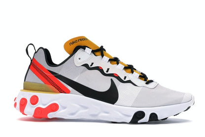 Nike React Element 55 White Black Crimson Gold