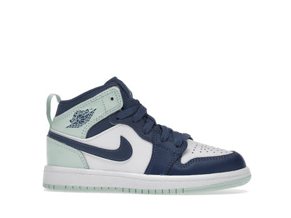 Jordan 1 Mid Mystic Navy Mint Foam (PS)