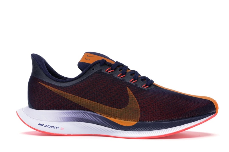 Nike Zoom Pegasus 35 Turbo Blackened Blue Orange Peel