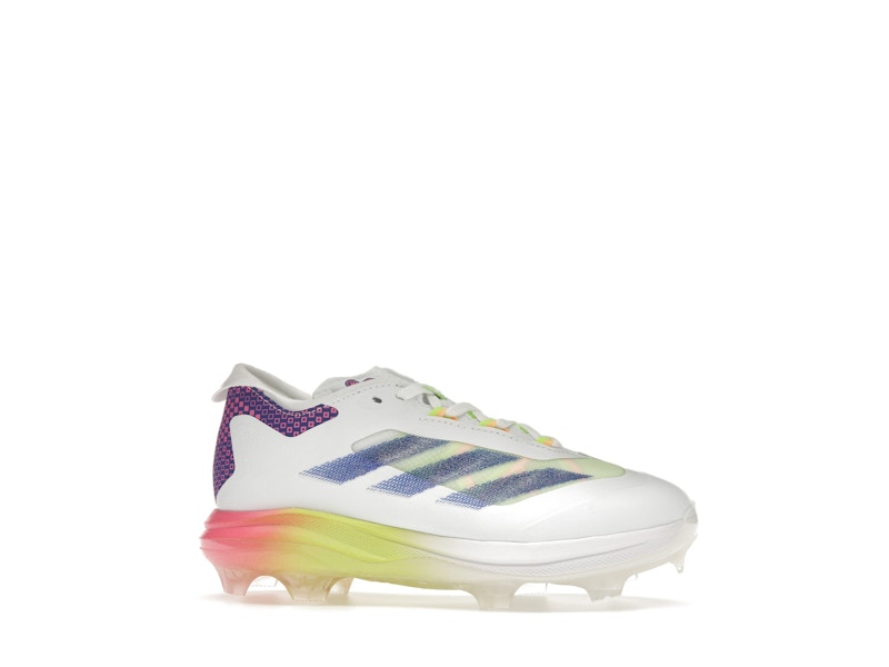 adidas Adizero Impact TPU Warp Speed Cloud White Lucid Blue Lucid Pink (GS)