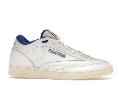 Reebok Club C Mid II Vintage White Bright Cobalt