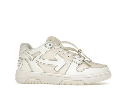OFF-WHITE Out Of Office OOO Low Tops Cream White (Women's)
