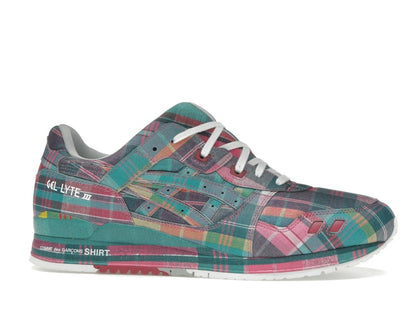 ASICS Gel-Lyte III '07 Remastered Comme des Garçons SHIRT Pink Plaid