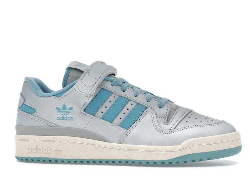 adidas Forum 84 Low Silver Metallic Preloved Blue Grey Two