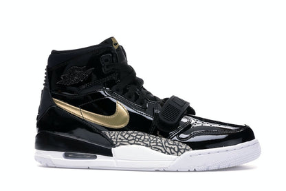 Jordan Legacy 312 Black Gold Patent