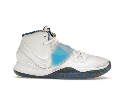 Nike Kyrie 6 White Sapphire Crimson (GS)