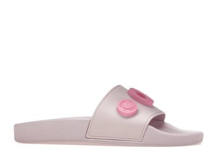 Burberry Logo Graphic Rubber Slide Pale Candy Pink (Women's)