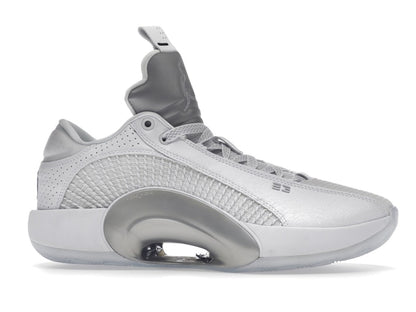 Jordan XXXV Low Metallic Silver (Clear Sole)