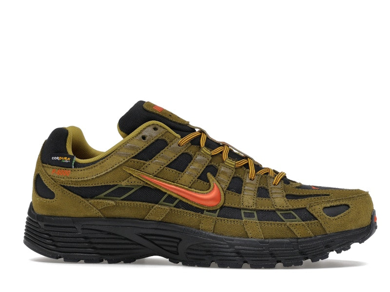 Nike P-6000 Premium Cordura Olive Flak Black Picante Red