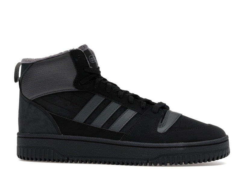 adidas Break Start Mid Winterized Black Grey Six