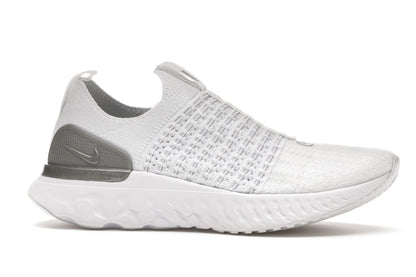 Nike React Phantom Run Flyknit 2 White Pure Platinum (Women's)