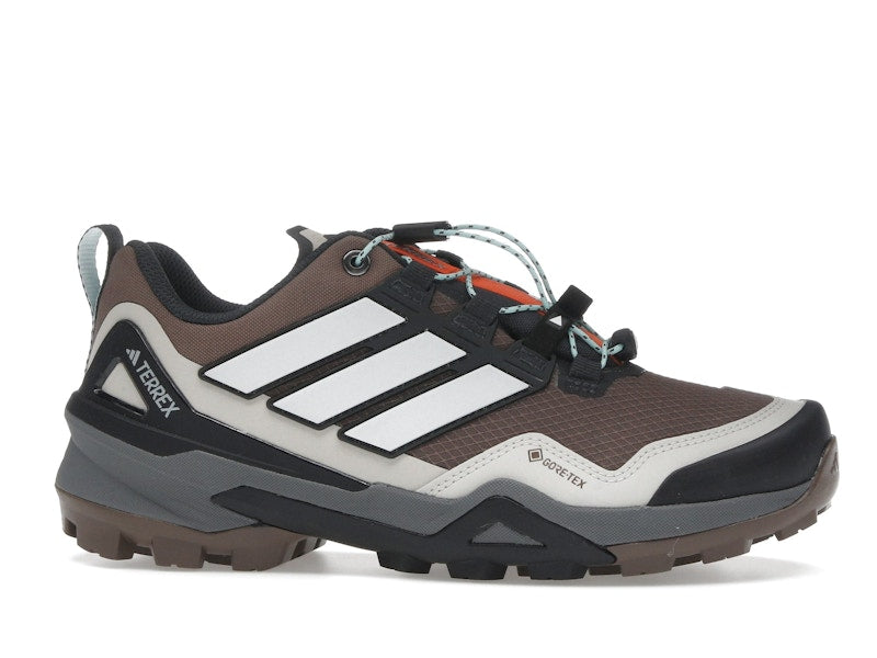 adidas Terrex Skychaser Gore-Tex Earth Strata Grey One Semi Flash Aqua (Women's)