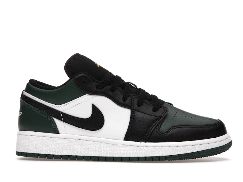 Jordan 1 Low Green Toe (GS)