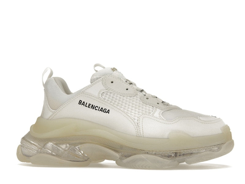 Balenciaga Triple S Clear Sole White