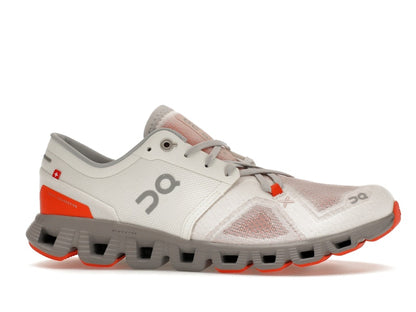 On Running Cloud X 3 Ivory Alloy (Women's)