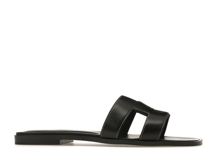 Hermes Oran Sandal Nior Box Calfskin Leather