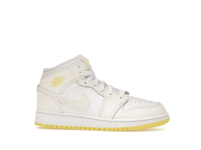 Jordan 1 Mid Sail Light Laser Orange (GS)