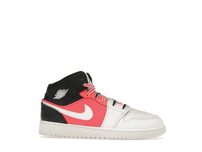 Jordan 1 Mid SE White Black Infrared (GS)