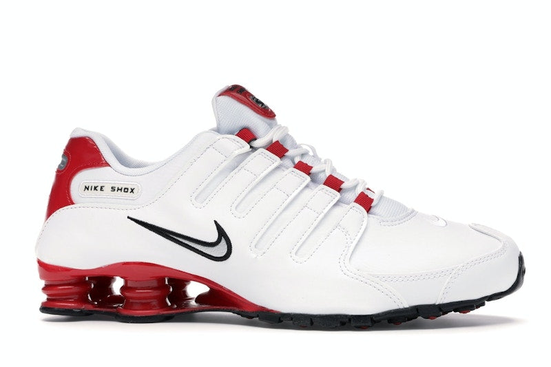 Nike Shox NZ White University Red