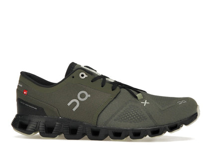 On Running Cloud X 3 Olive Reseda