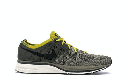 Nike Flyknit Trainer Cargo Khaki Bright Citron