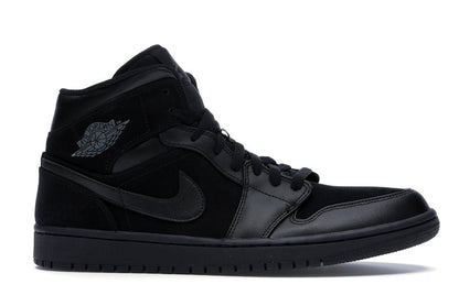 Jordan 1 Mid Triple Black (2018)