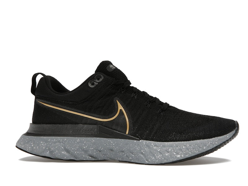 Nike React Infinity Run Flyknit 2 Black Gold