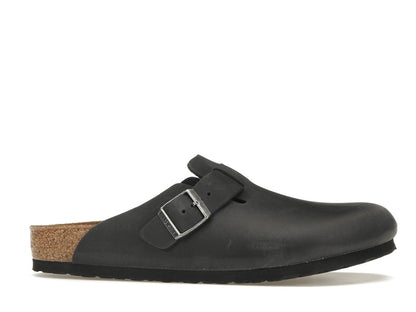 Birkenstock Boston Oiled Leather Black