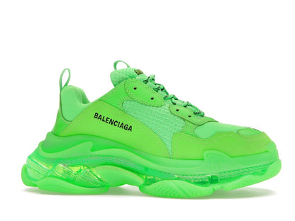 Balenciaga Triple S Neon Green Clear Sole